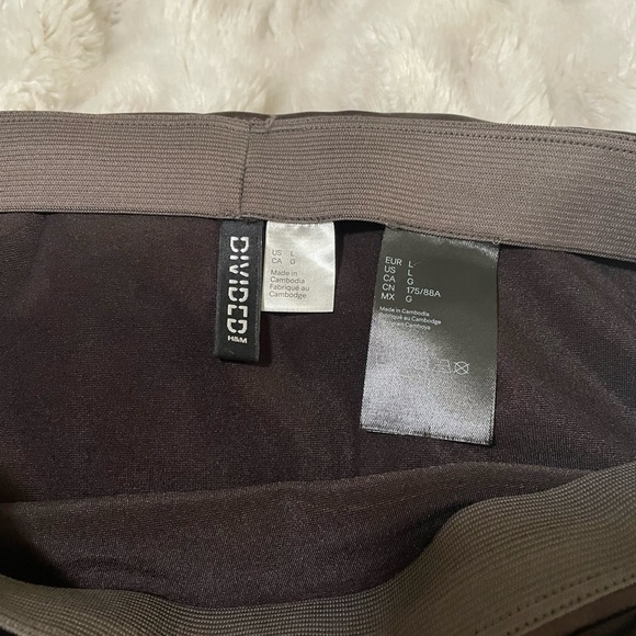 Satin Brown Mini Skirt - Picture 4 of 4